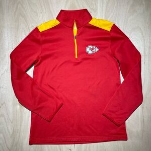 Kansas City Chiefs men's 1/4 zip pullover